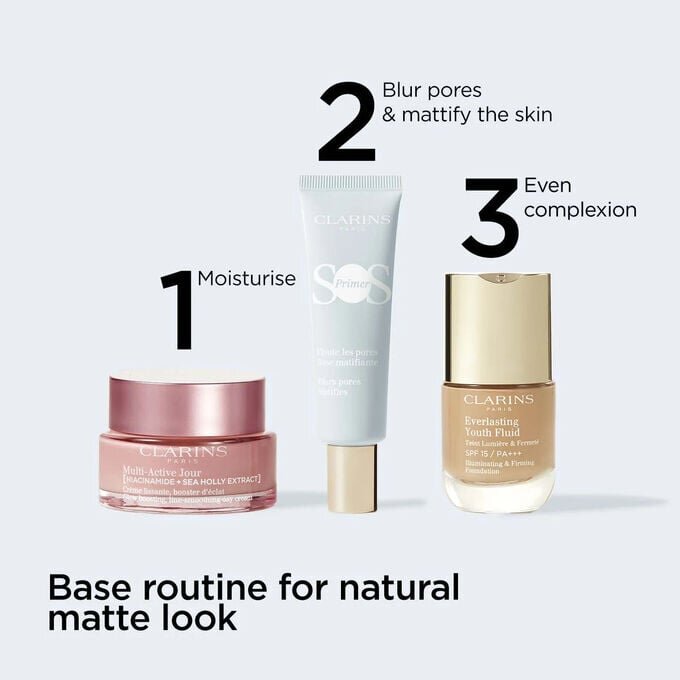 Base de visage SOS correctrice de teint + hydratante