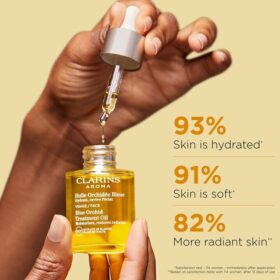 Blue Orchid Face Treatment Oil pour le visage, pour peaux sèches