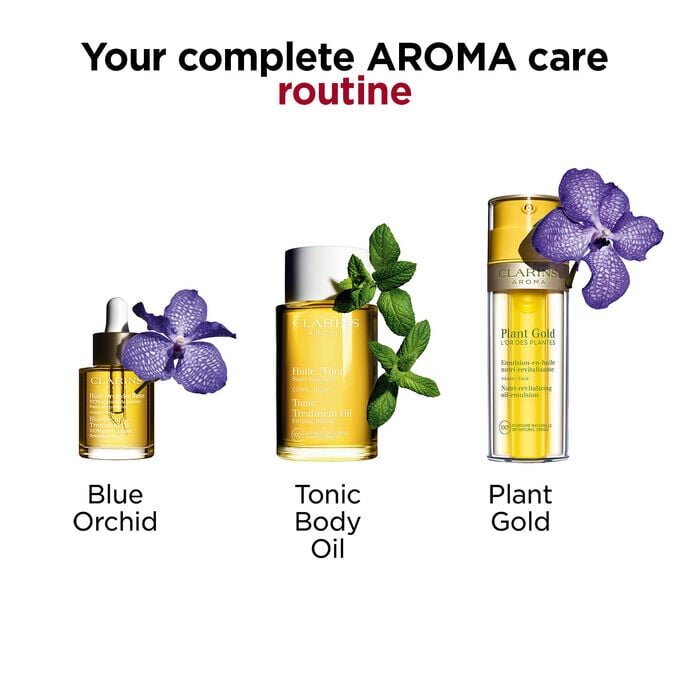 Blue Orchid Face Treatment Oil pour le visage, pour peaux sèches