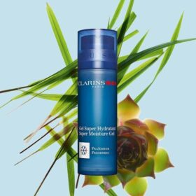 ClarinsMen Super Gel Hydratant - Soin hydratant matifiant
