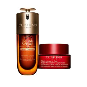 Coffret Double Serum Light & Crème de Jour Super Restorative | 1,7 oz Double Serum Light & Crème de Jour Super Restorative SPF | Sérum anti-âge & Crème hydratante