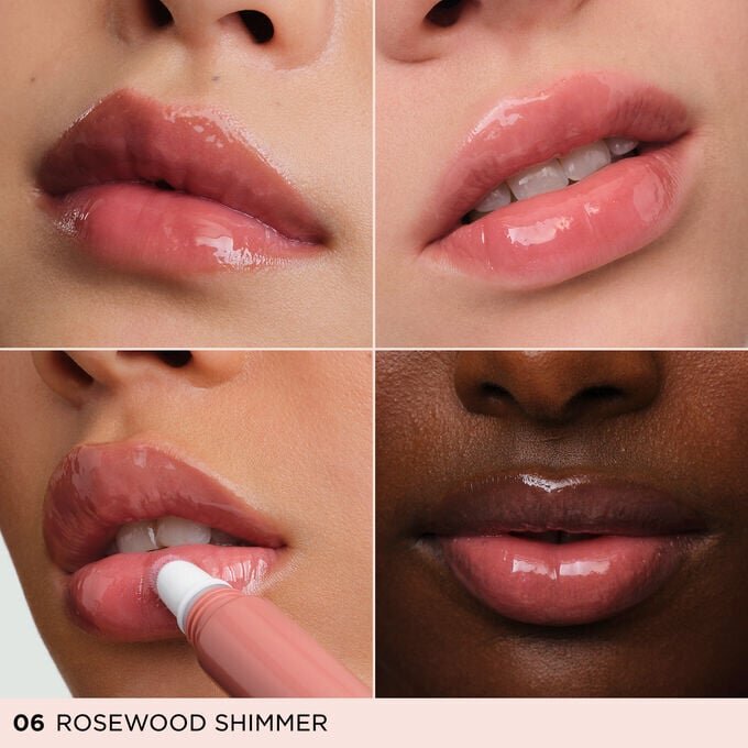 Coffret Lip Perfector Shimmer | Ensemble de gloss Rose Shimmer et Rosewood Shimmer