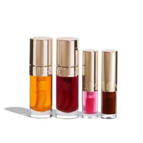 Collection d’huiles pour les lèvres Plump + Shine | Comprend des huiles pour les lèvres emblématiques en format standard et mini | Pour des lèvres visiblement plus pulpeuses
