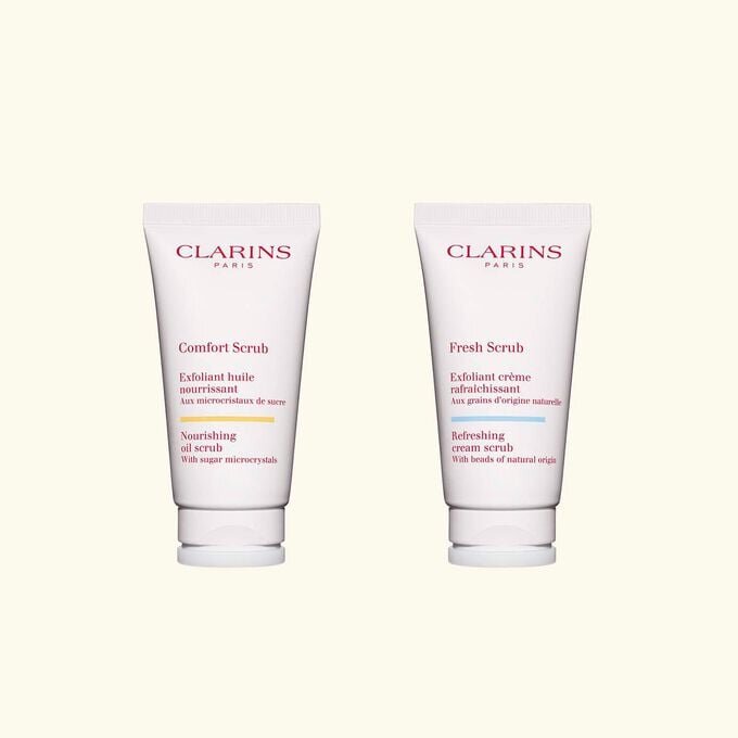 Comfort Scrub - Gel exfoliant et hydratant pour le Visage, destiné aux peaux sèches