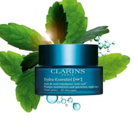 Crème de nuit hydratante Hydra-Essentiel à double acide hyaluronique