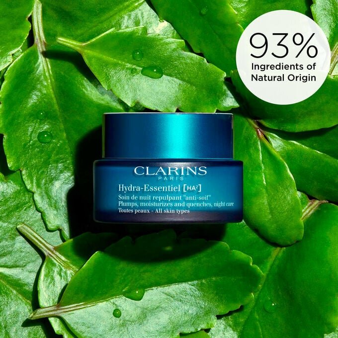 Crème de nuit hydratante Hydra-Essentiel à double acide hyaluronique