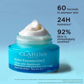 Crème riche pour le visage Hydra-Essentiel à l’acide hyaluronique – Peaux très sèches