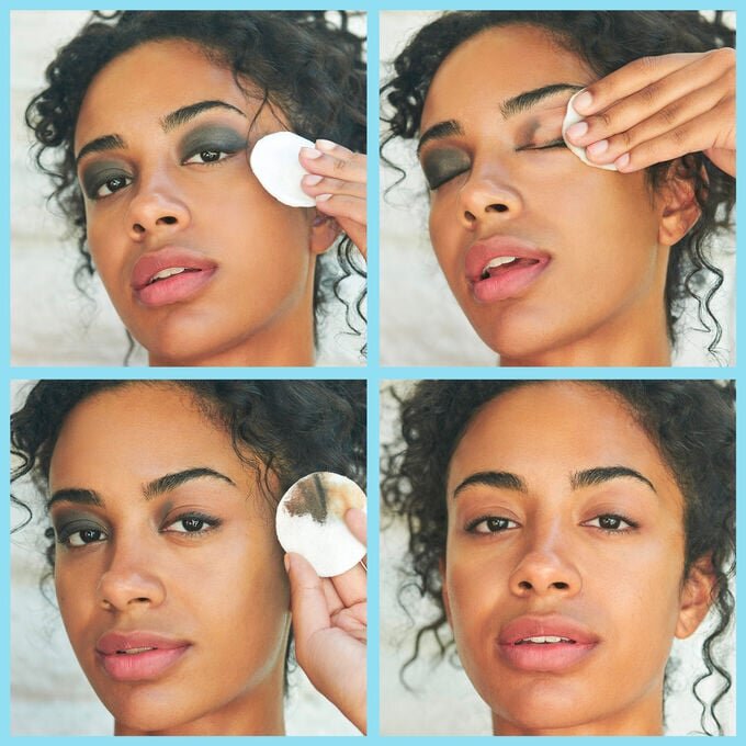 Démaquillant instantané pour les yeux sensibles au maquillage