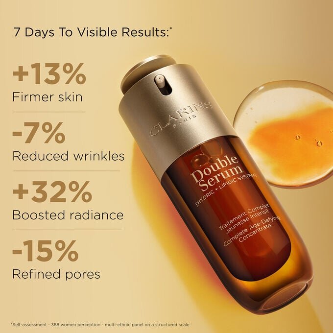 Coffret Double Serum & Multi-Active | Double Serum 1,7 oz et Crème de Jour Multi-Active | Routine de soins anti-âge