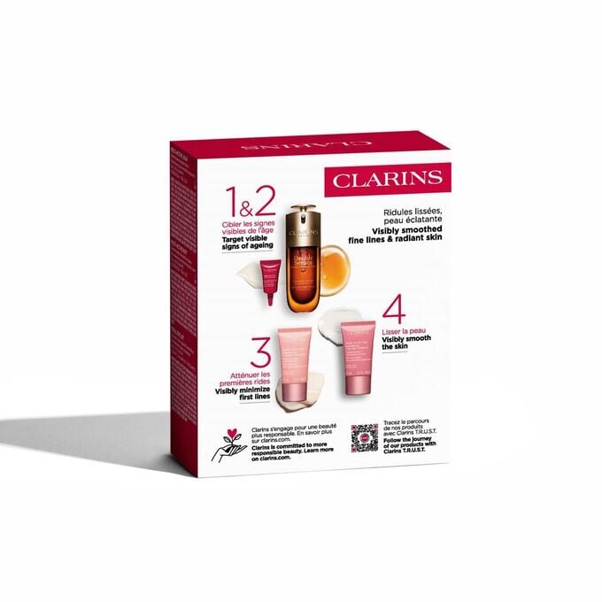Double Serum + Collection Multi-Active | Avec le Double Serum + la Crème de Jour et de Nuit Multi-Active | Les indispensables des soins anti-âge