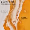 Double Serum Eye Concentré anti-âge éclaircissant et décongestionnant pour le contour des yeux