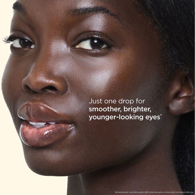 Double Serum Eye Concentré anti-âge éclaircissant et décongestionnant pour le contour des yeux