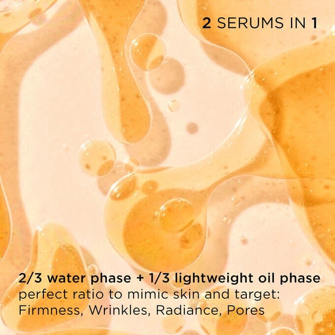Double Serum Texture Légère - Concentré anti-âge raffermissant + lissant