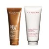 Duo Bronzage + Exfoliation – Gel autobronzant frais et gommage corporel exfoliant pour une peau lisse et hâlée