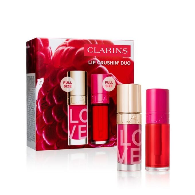 Duo Lip Crushin' | Composé d'un Water Lip Stain et de Lip Comfort Oil | Pour des lèvres repulpées et qui ne s'effacent pas au contact des baisers