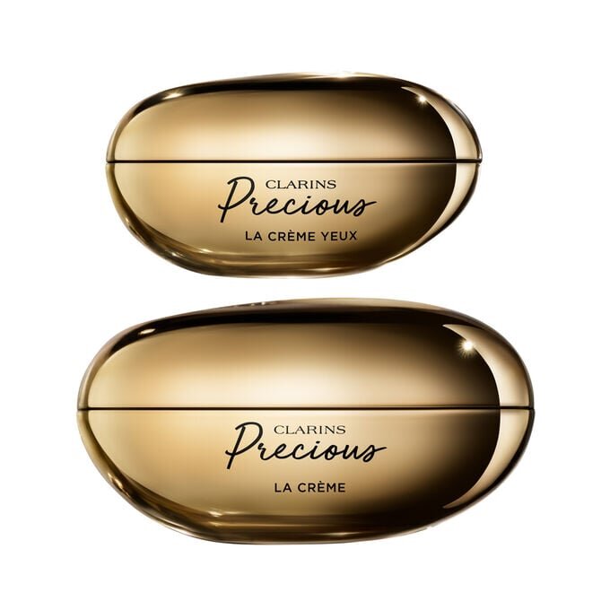 Duo précieux | Crèmes anti-âge de luxe pour le visage et le contour des yeux | Cible les rides, les poches et les cernes