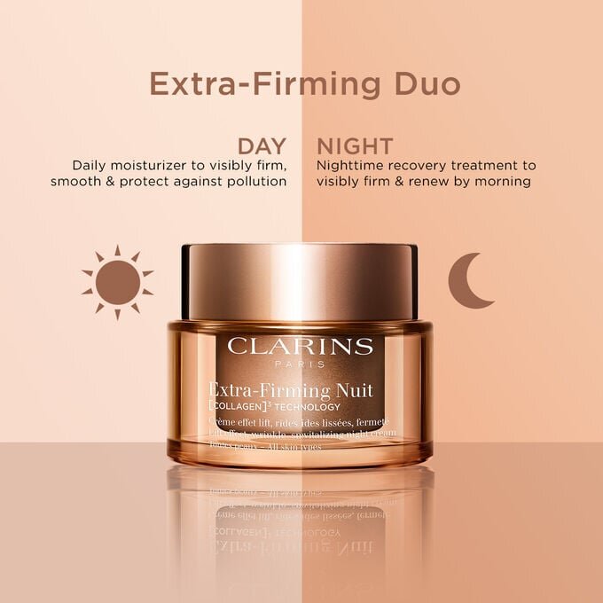 Duo Extra-Firming 24/7 | Crème hydratante de jour et de nuit Extra-Firming rechargeable