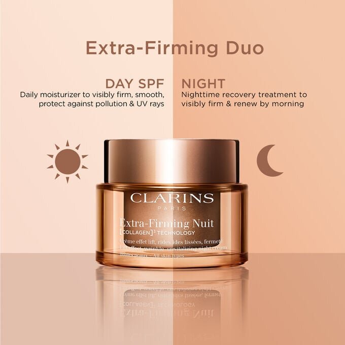 Extra-Firming Day SPF 15 rechargeable moisturizer, with collagen polypeptide and niacinamide