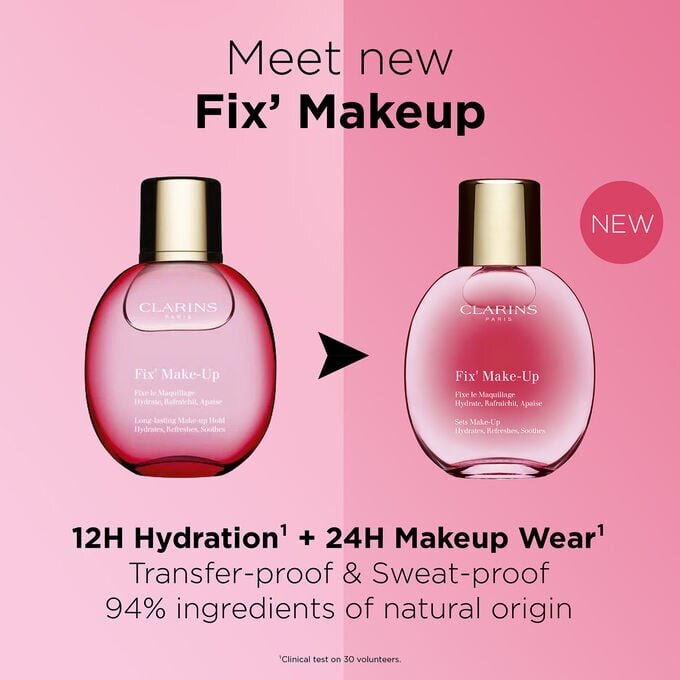 Fix' Maquillage - Brume fixatrice hydratante pour tous les types de peau