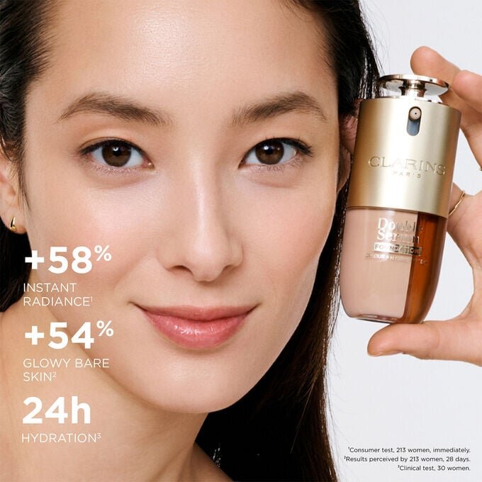 Fond de teint Double Serum® : un fond de teint lumineux aux bienfaits de soins