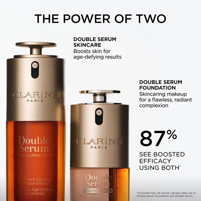 Fond de teint Double Serum® : un fond de teint lumineux aux bienfaits de soins