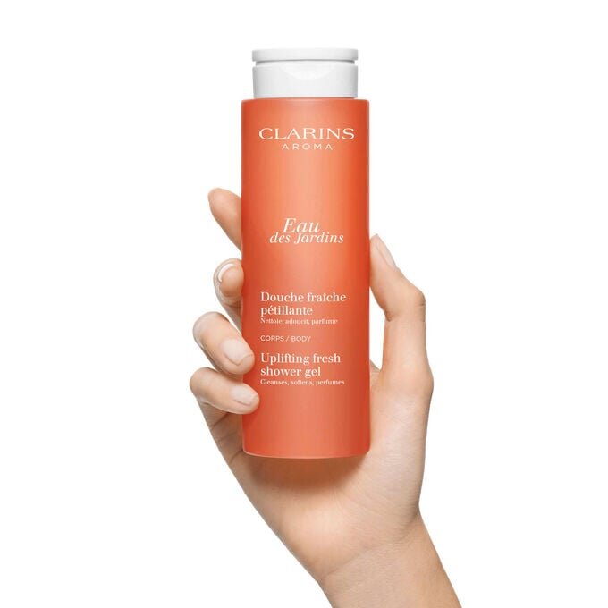 Gel douche rafraîchissant « Uplifting » d’Eau des Jardins – Gel douche nettoyant aux huiles essentielles