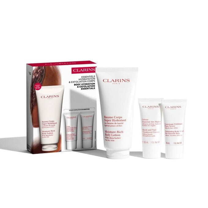 Kit d’hydratation parfait | Comprend une lotion corporelle ultra-hydratante + un gommage corporel | Pour une peau hydratée et lisse