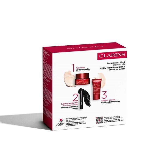 Kit de démarrage Super Restorative | Crème de jour + crème de nuit Super Restorative + mascara | Coffret Essentiels Anti-Âge