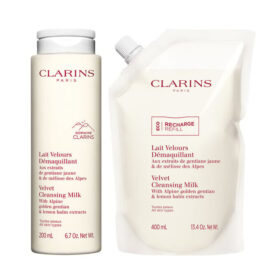 Kit de recharge Velvet Cleansing Milk | Format standard + recharge de lait démaquillant | Pour une peau douce et parfaitement nettoyée