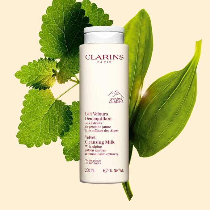 Lait démaquillant velouté pour le visage - Lait pour le maquillage hydratant et doux