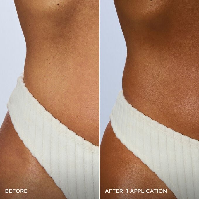 Lotion autobronzante laiteuse pour le visage et le corps