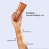 Lotion autobronzante laiteuse pour le visage et le corps