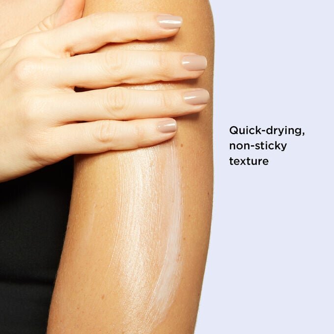 Lotion autobronzante laiteuse pour le visage et le corps