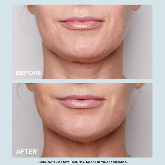 Masque Cryo-Flash - Masque visage gel-crème raffermissant et resserrant les pores