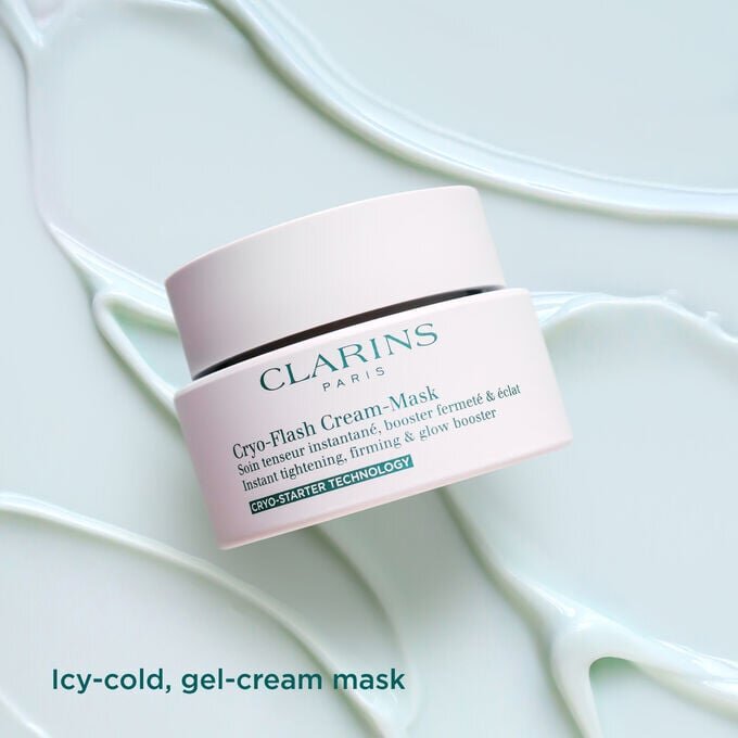 Masque Cryo-Flash - Masque visage gel-crème raffermissant et resserrant les pores