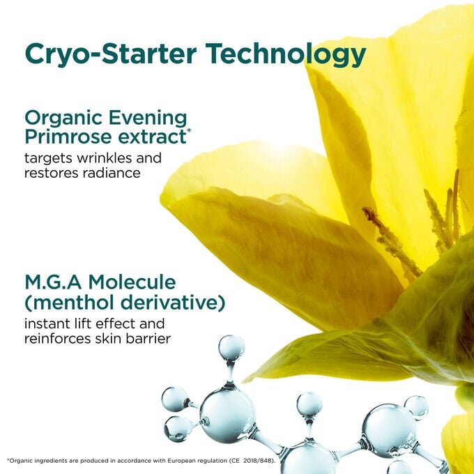 Masque Cryo-Flash - Masque visage gel-crème raffermissant et resserrant les pores