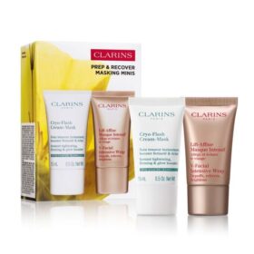 Mini-coffret de masques Prep + Recover | Comprend le masque Cryo-Flash et le masque V-Intensive Wrap | Masques pour le visage primés