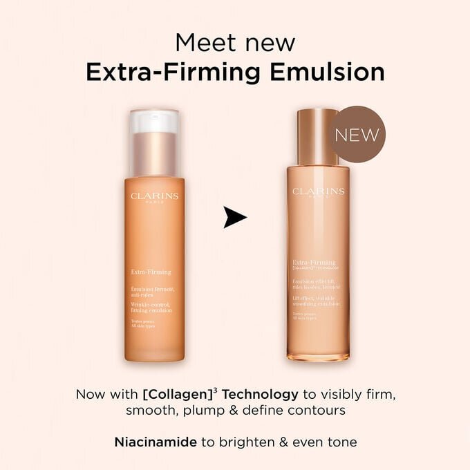 Émulsion hydratante Extra-Firming au polypeptide de collagène + niacinamide
