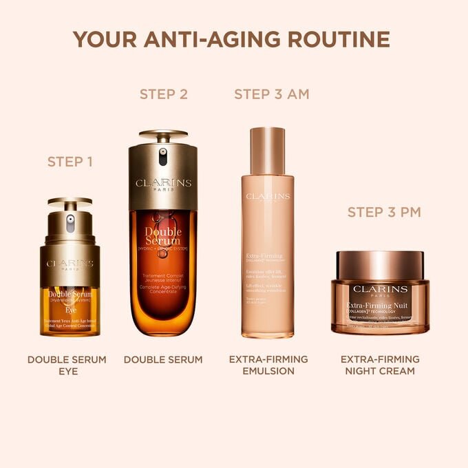 Émulsion hydratante Extra-Firming au polypeptide de collagène + niacinamide