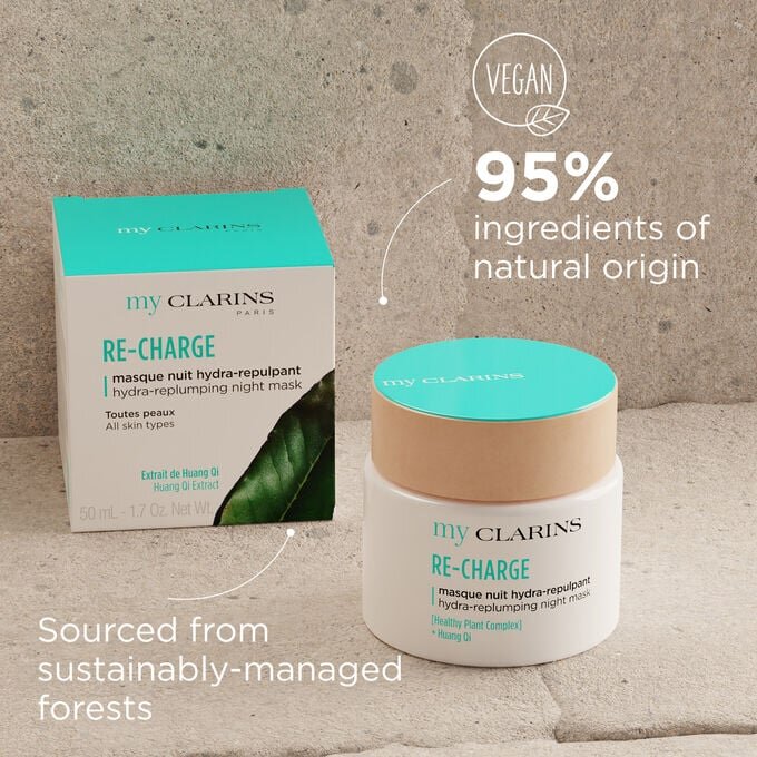 My Clarins Re-Charge crème de nuit détox relaxante