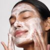 Nettoyant moussant doux et hydratant pour le visage, pour peaux normales à sèches