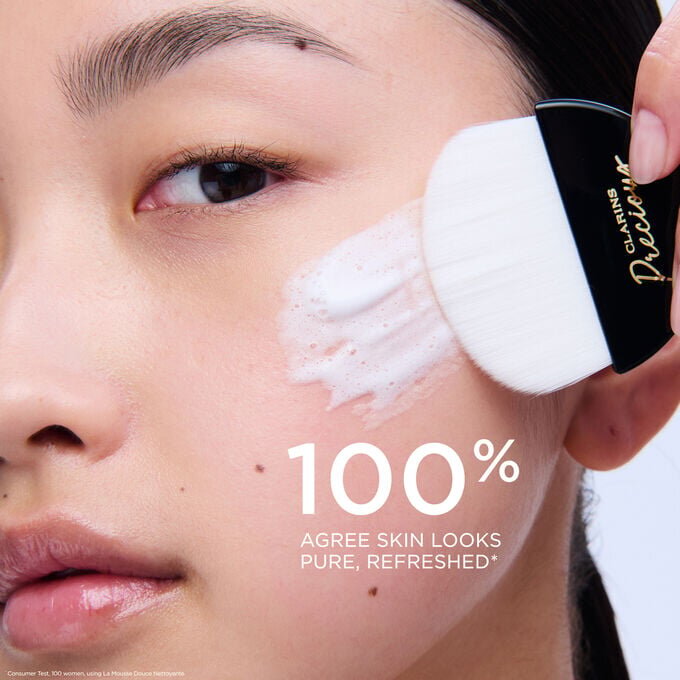 Nettoyant moussant pour le visage de luxe Precious La Mousse
