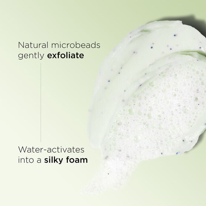 Nettoyant moussant purifiant et doux pour le visage, pour peaux mixtes à grasses